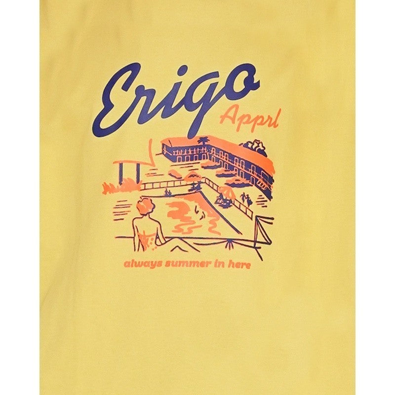 Erigo T-Shirt Oversize In Pool Lime Unisex