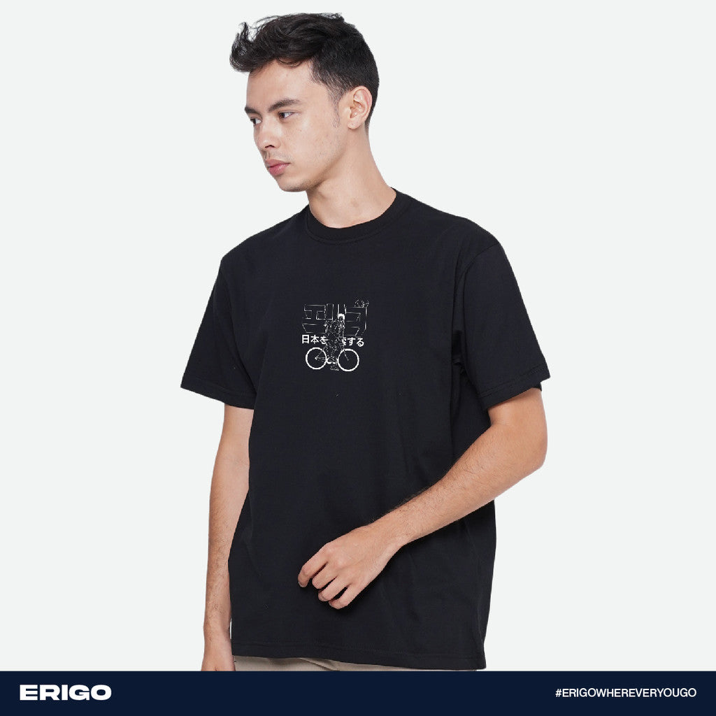 Erigo T-Shirt Graphic Okiatsi Black