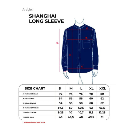 Erigo Kemeja Shanghai Longsleeve Deventer Olive Unisex