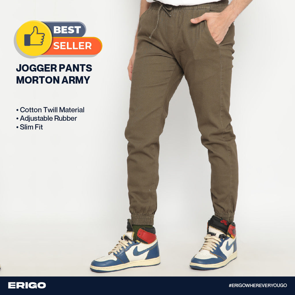 Erigo Jogger Pants Morton Army Unisex