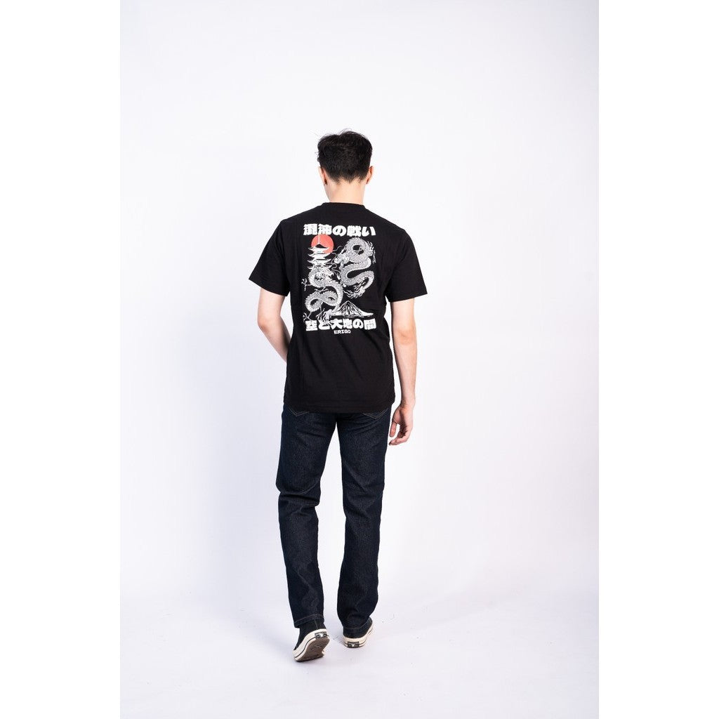 Erigo T-Shirt Yachiko Black Unisex