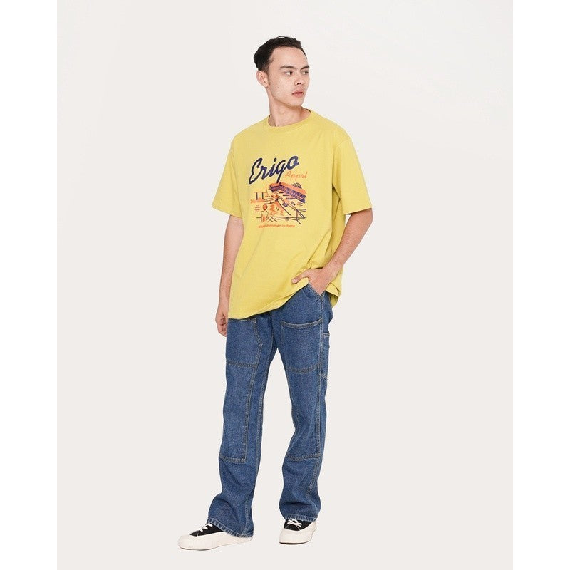 Erigo T-Shirt Oversize In Pool Lime Unisex