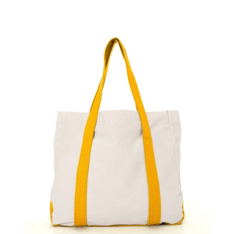 Erigo Tote Bag Two Tone Aloha Mustard Unisex