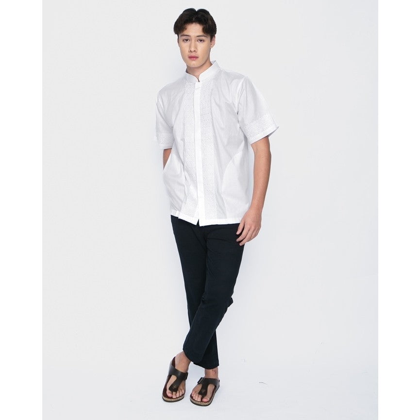 Erigo Koko Short Sleeve Bordir Ehsaan White