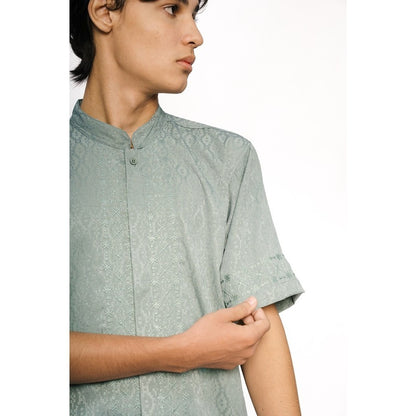 Erigo Koko Short Sleeve Bordir Ghani Green