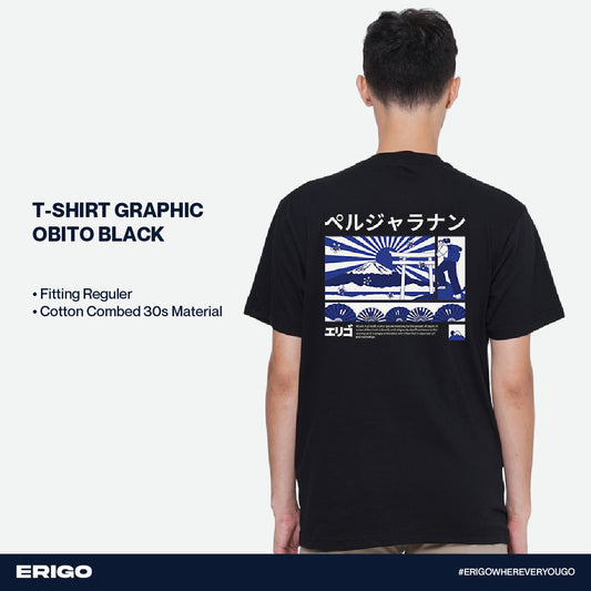 Erigo T-Shirt Graphic Obito Black