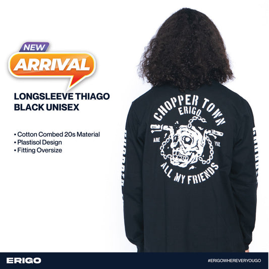 Erigo Longsleeve Thiago Black Unisex