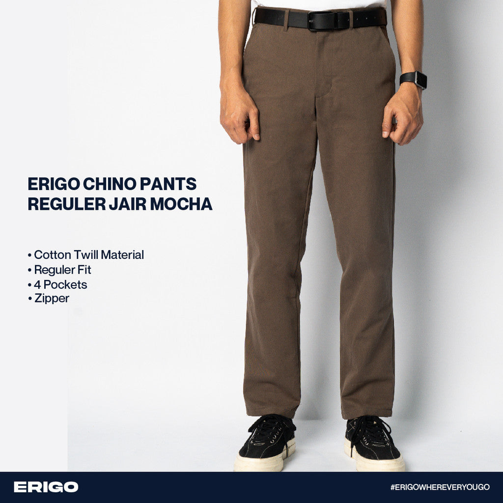 Erigo Chino Pants Reguler Jair Mocha