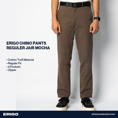 Erigo Chino Pants Reguler Jair Mocha