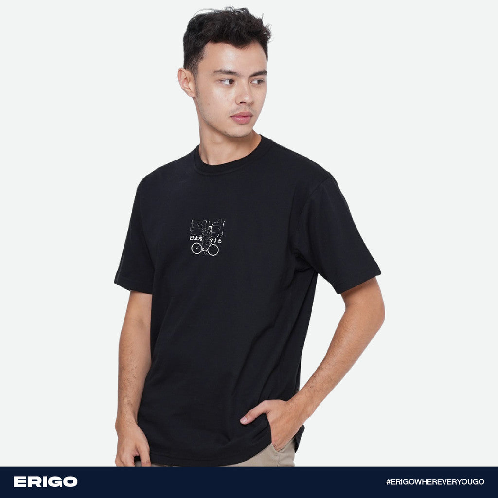 Erigo T-Shirt Graphic Okiatsi Black