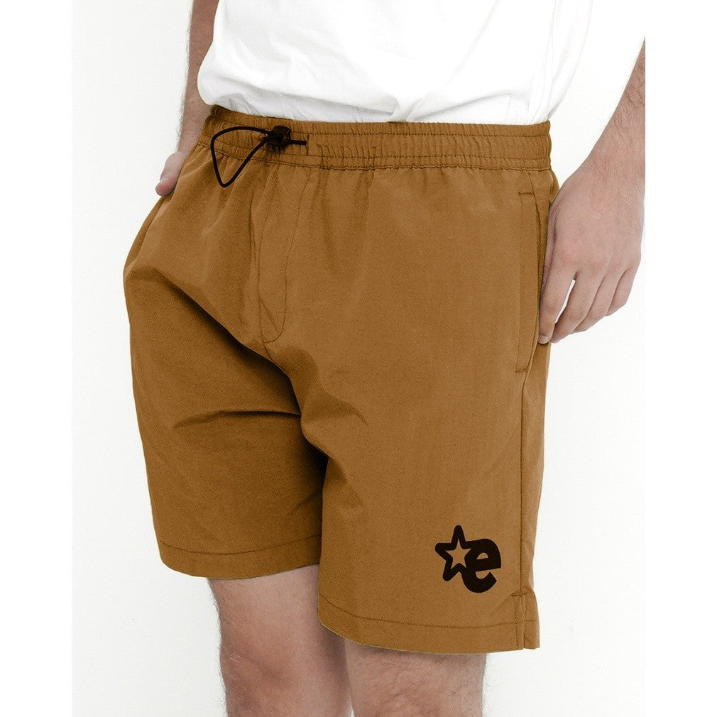 Erigo Nylon Short Pants Aerwyna Brown Unisex