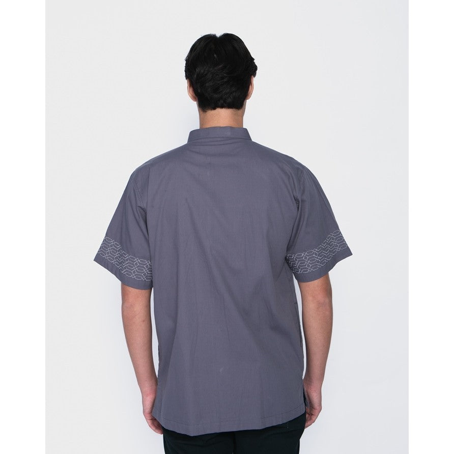 Erigo Koko Short Sleeve Bordir Esa Grey