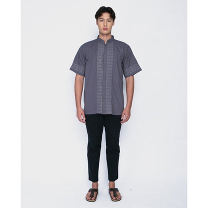 Erigo Koko Short Sleeve Bordir Esa Grey