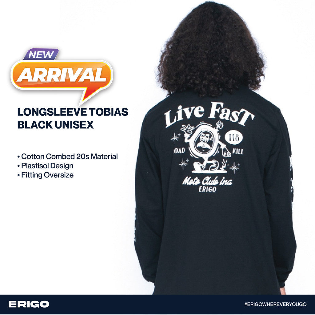 Erigo Longsleeve Tobias Black Unisex