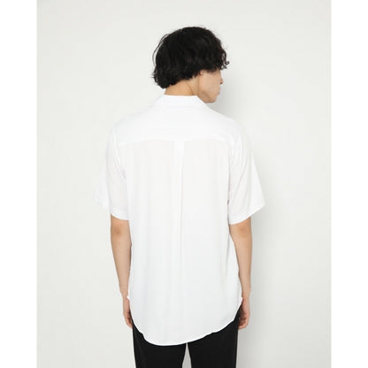 Erigo Short Shirt Rayon Lavrenti White Unisex