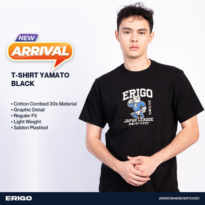 Erigo T-Shirt Yamato Black Unisex