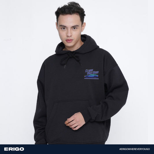 Erigo Hoodie Graphic Outrun Black