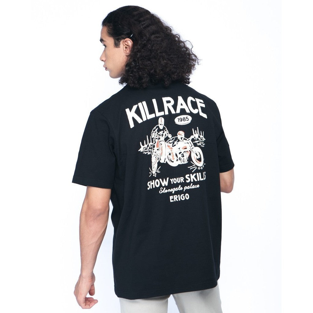 Erigo T-Shirt Oversize Kemal Black Unisex