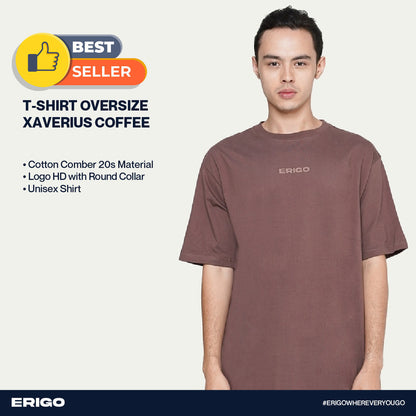 Erigo T-Shirt Oversize Xaverius Coffee Unisex