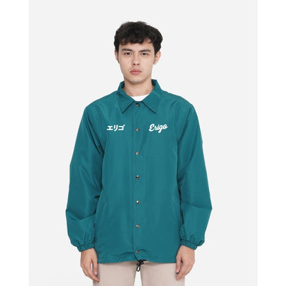 Erigo Fujinkai Coach Jacket Graphic Rei Shade Spruce