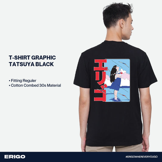 Erigo T-Shirt Graphic Tatsuya Black