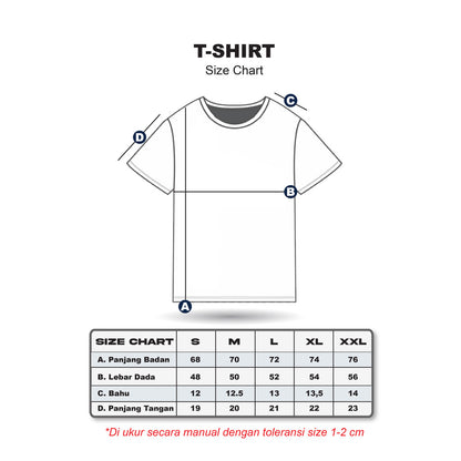 Erigo T-Shirt Gentry Stargazer Blue - Kaos Unisex