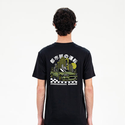 Erigo T-Shirt Griffin Black - Kaos Unisex