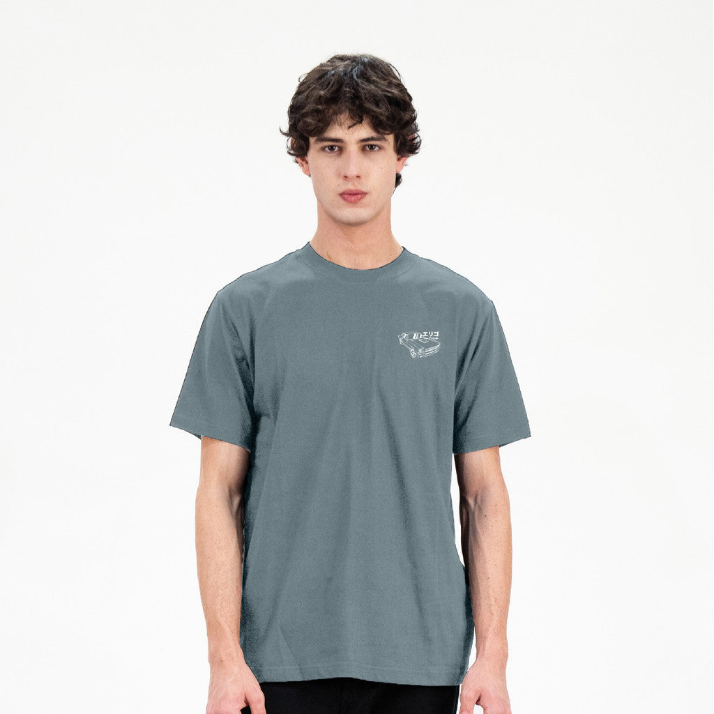 Erigo T-Shirt Geoffrey Stargazer Blue - Kaos Unisex
