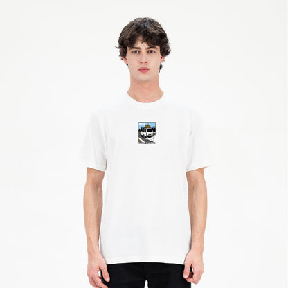 Erigo T-Shirt Gabriel White - Kaos Unisex