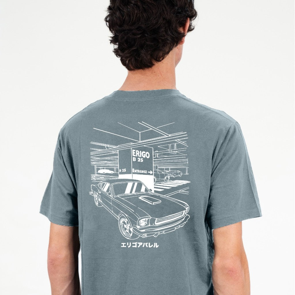 Erigo T-Shirt Geoffrey Stargazer Blue - Kaos Unisex