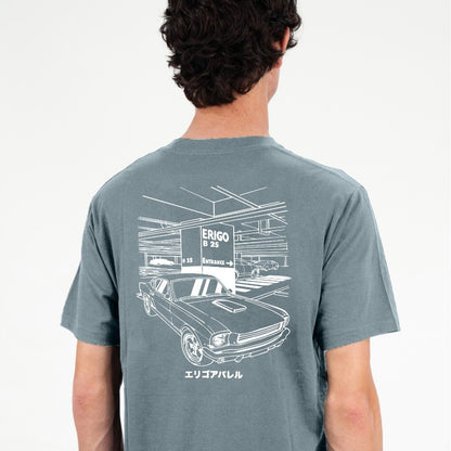 Erigo T-Shirt Geoffrey Stargazer Blue - Kaos Unisex