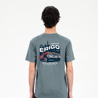 Erigo T-Shirt Geyl Stargazer Blue - Kaos Unisex
