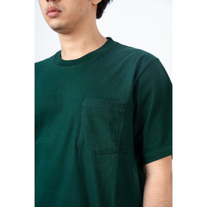 Erigo T-Shirt Oversize Pocket Chet Green