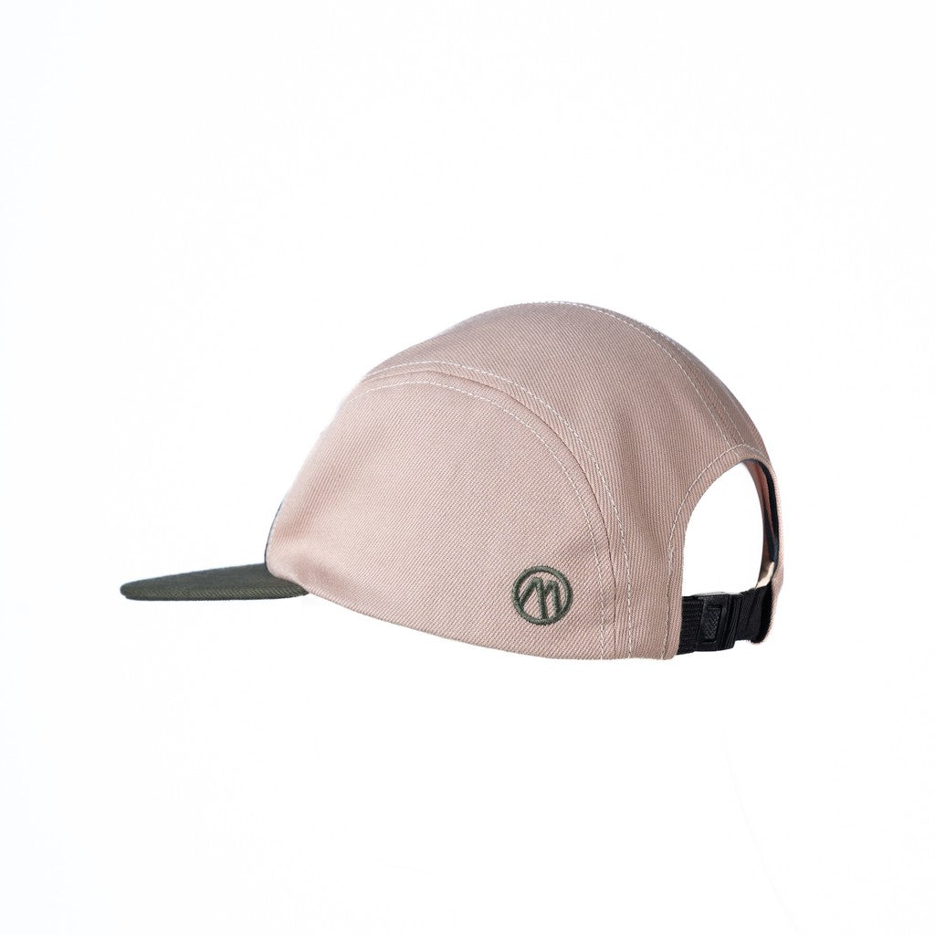 Erigo Five Panel Caps Haguro Sand Black Army Unisex