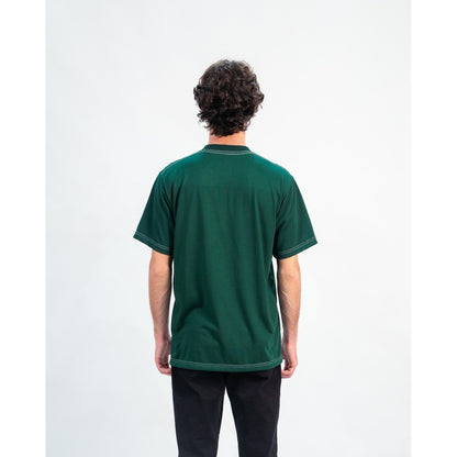 Erigo T-Shirt Contrast Stitch Vairo Emerald - Kaos Unisex