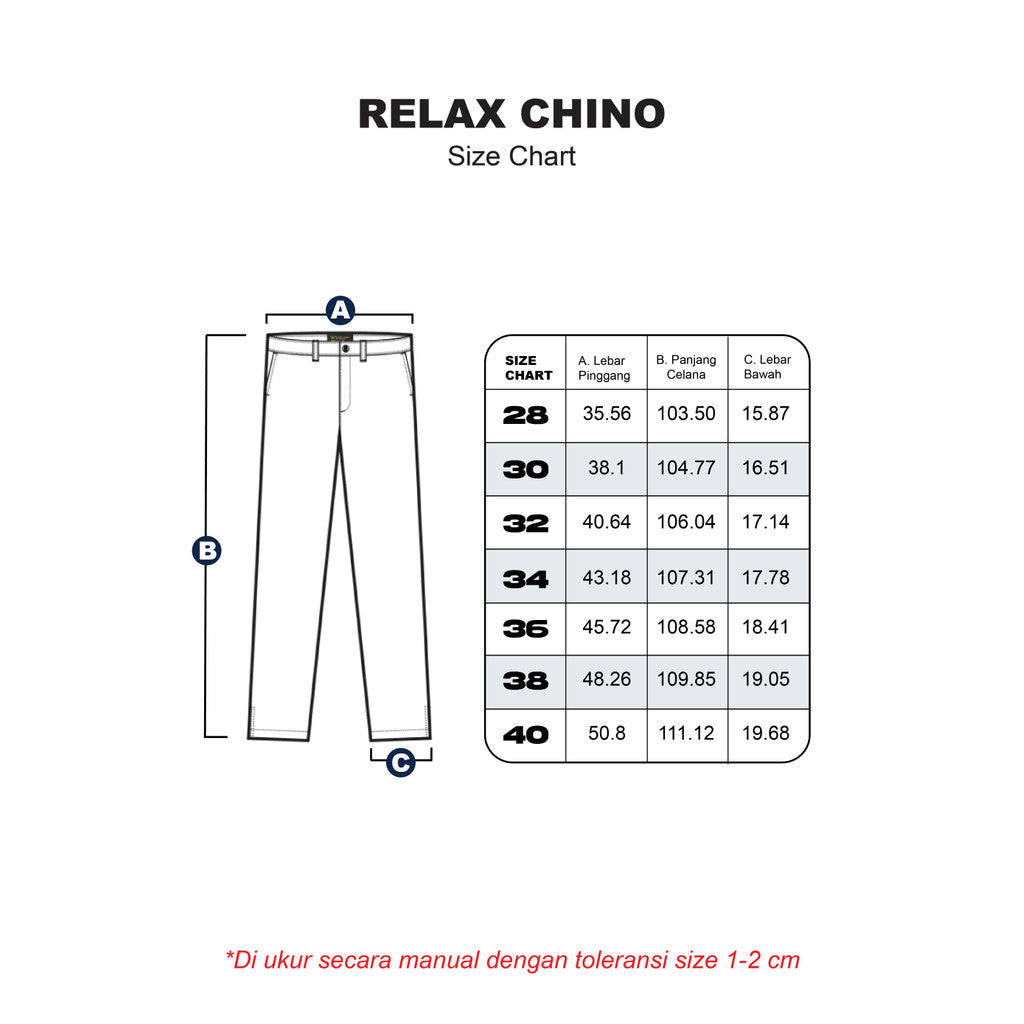 Erigo Relax Chino Pants Elvin Mocca - Celana Panjang Relax Unisex