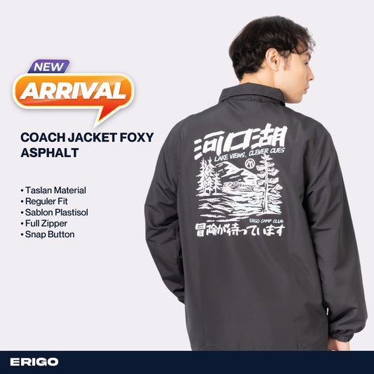 Erigo Coach Jacket Foxy Asphalt Unisex