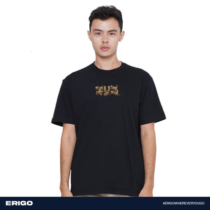 Erigo T-Shirt Graphic Aksara Black Unisex