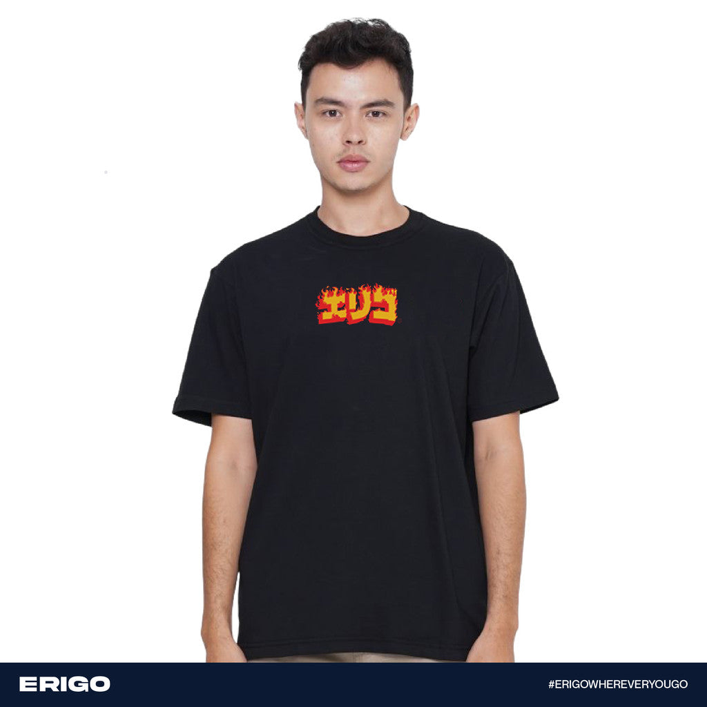 Erigo T-Shirt Graphic Aster Black Unisex