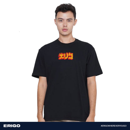 Erigo T-Shirt Graphic Aster Black Unisex