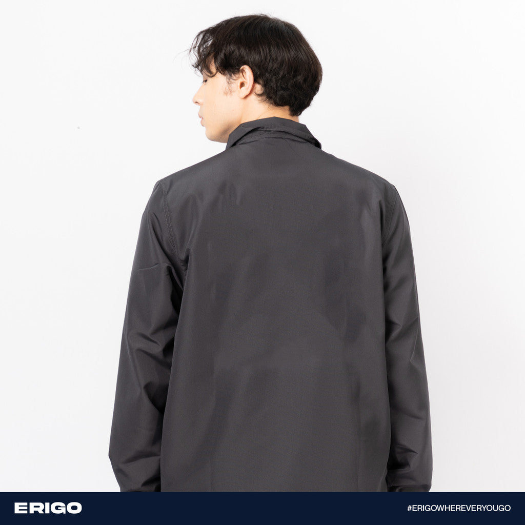 Erigo Coach Jacket Graphic Alvin Black Unisex