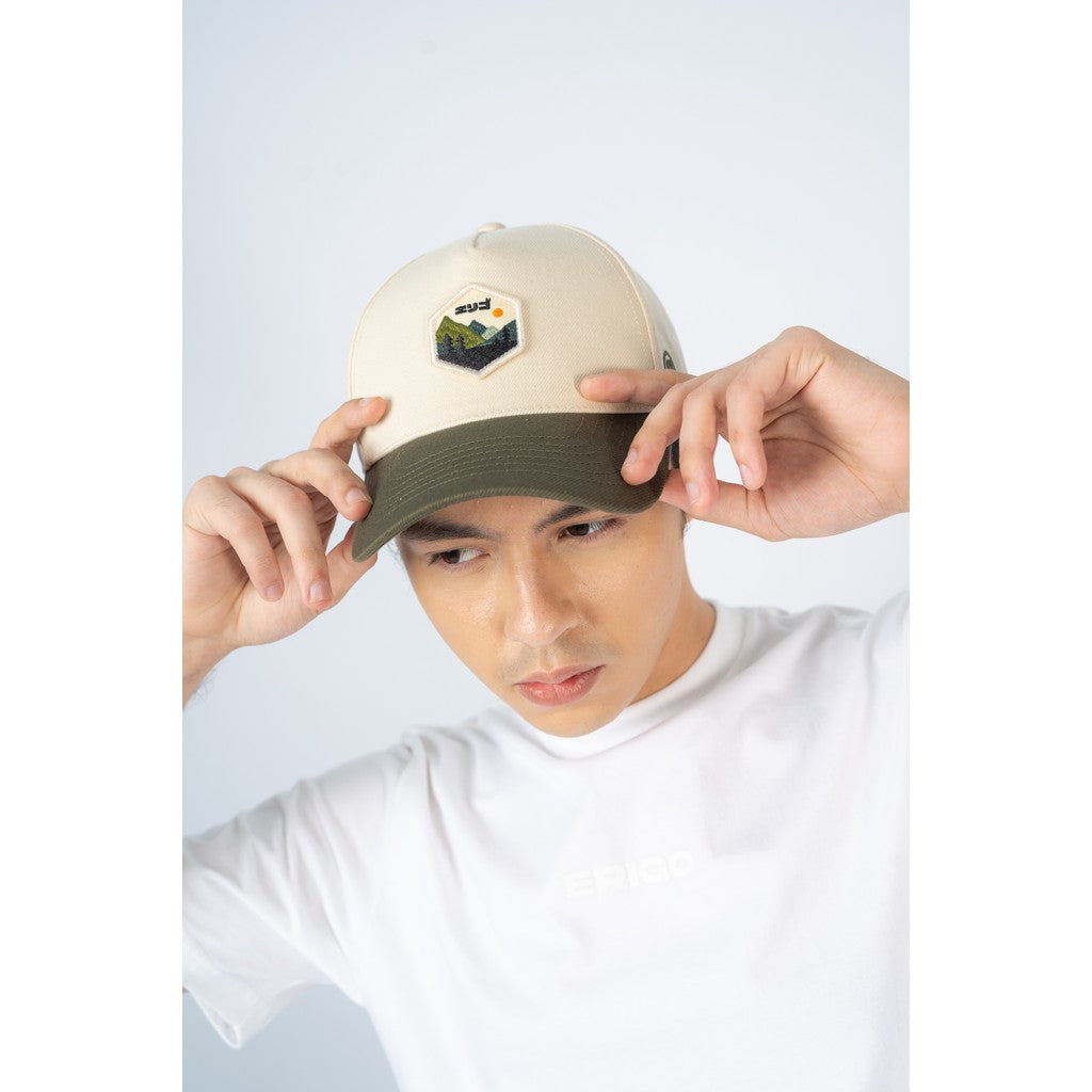 Erigo Baseball Caps Takao Light Cream Army Unisex