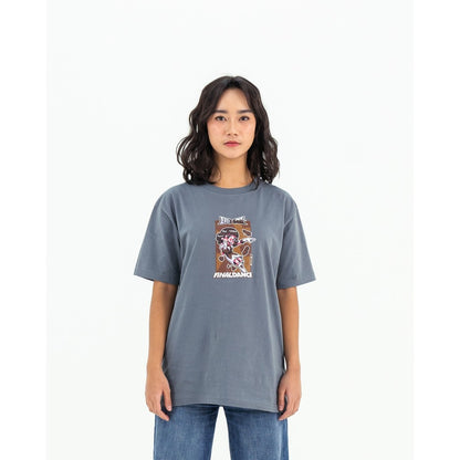 Erigo T-shirt Oversize | JKT48 Freya Final Dance Grey Unisex