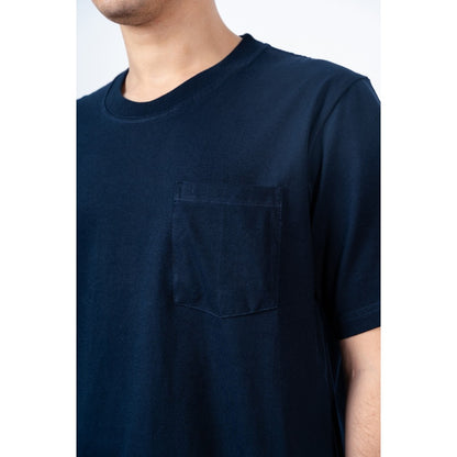 Erigo T-Shirt Oversize Pocket Clara Navy