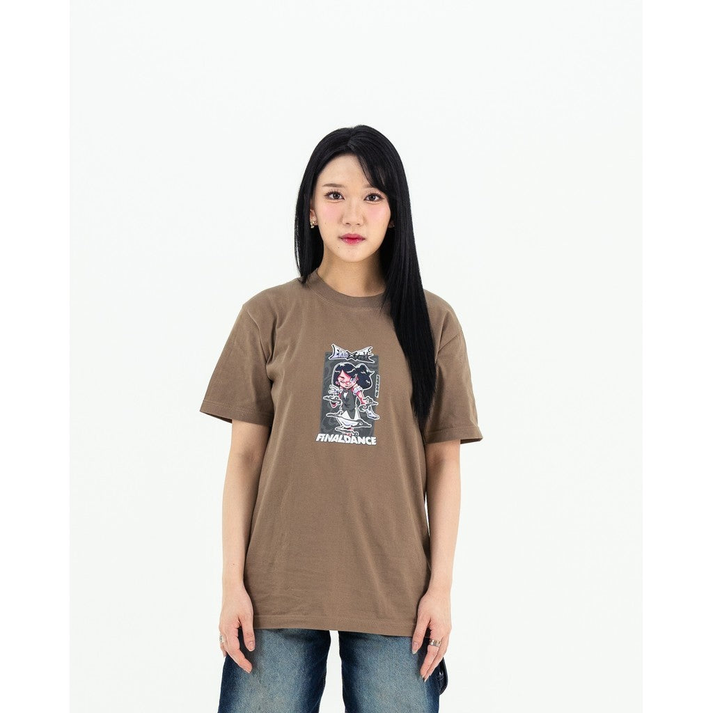 Erigo T-shirt Oversize | JKT48 Marsha Final Dance Khaki Unisex