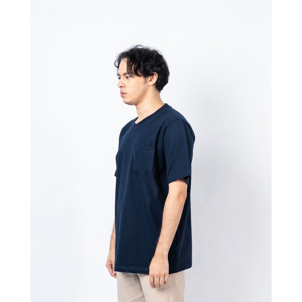 Erigo T-Shirt Oversize Pocket Clara Navy