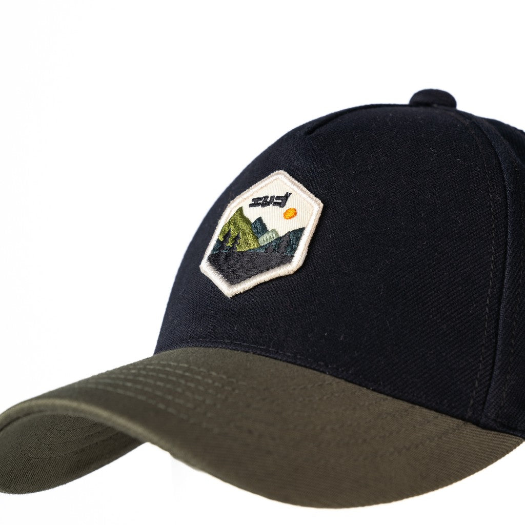 Erigo Baseball Caps Takao Black Army Unisex