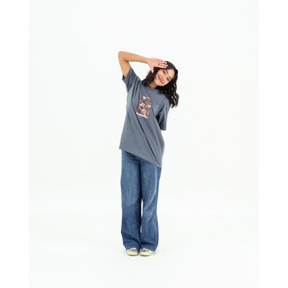 Erigo T-shirt Oversize | JKT48 Freya Final Dance Grey Unisex