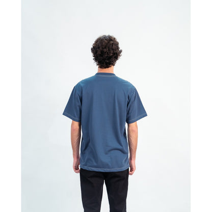 Erigo T-Shirt Contrast Stitch Vanku Blue - Kaos Unisex