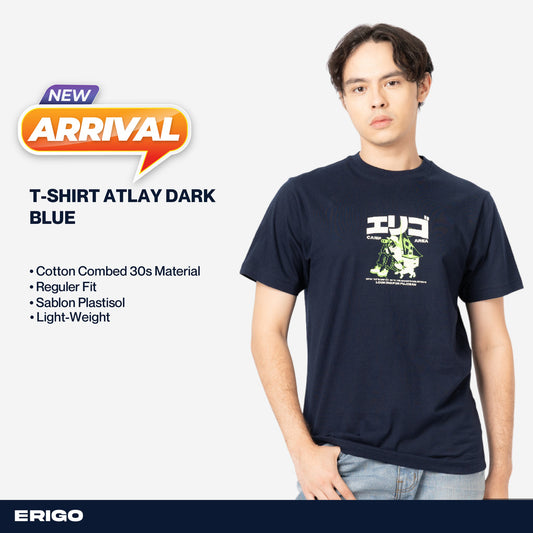 Erigo T-Shirt Atlay Dark Blue Unisex